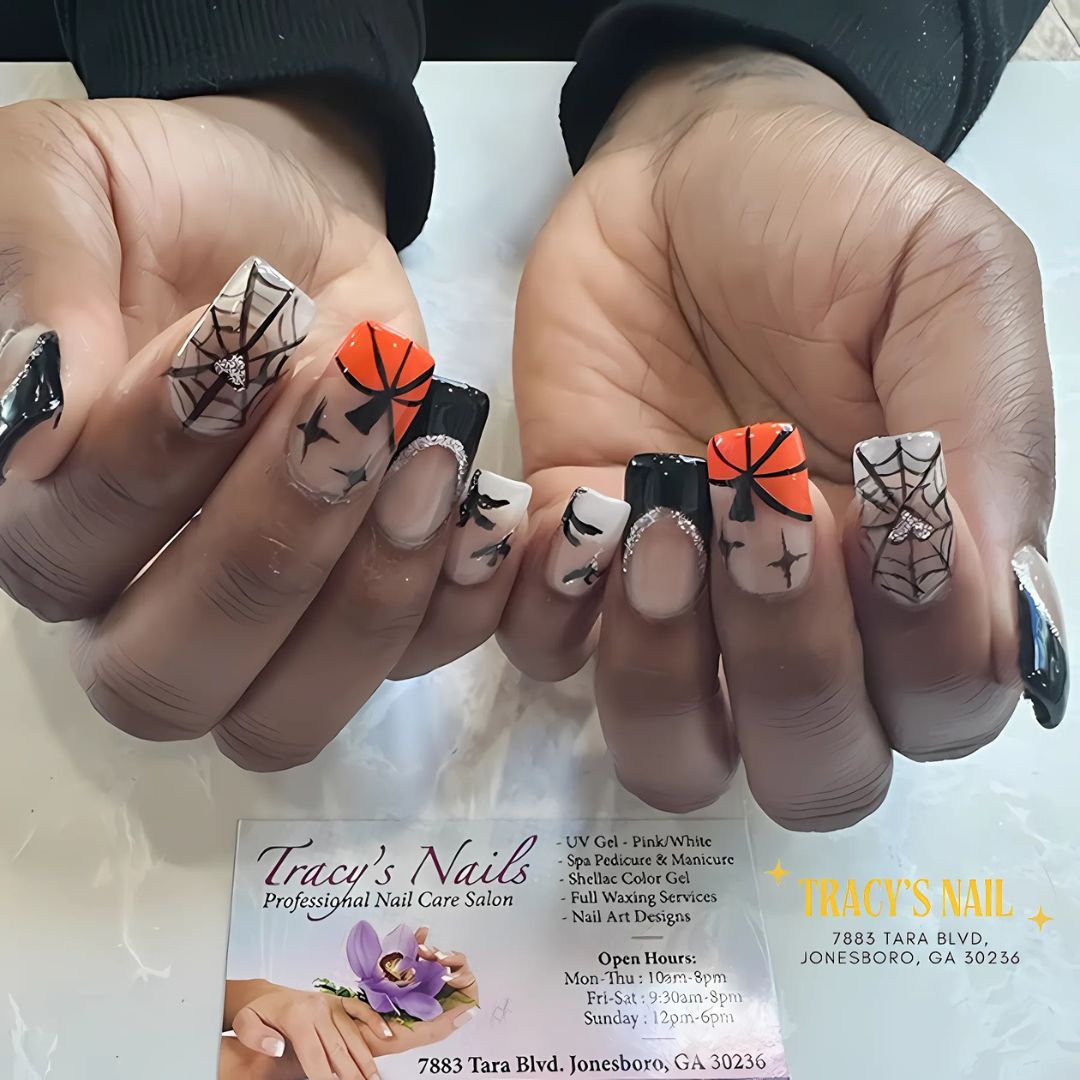 Halloween Nails Designs at Tracy Nails Spa